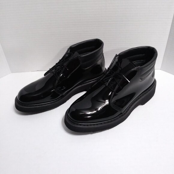 Bates Lites High Gloss Padded Collar Chukka E00053 main image 8